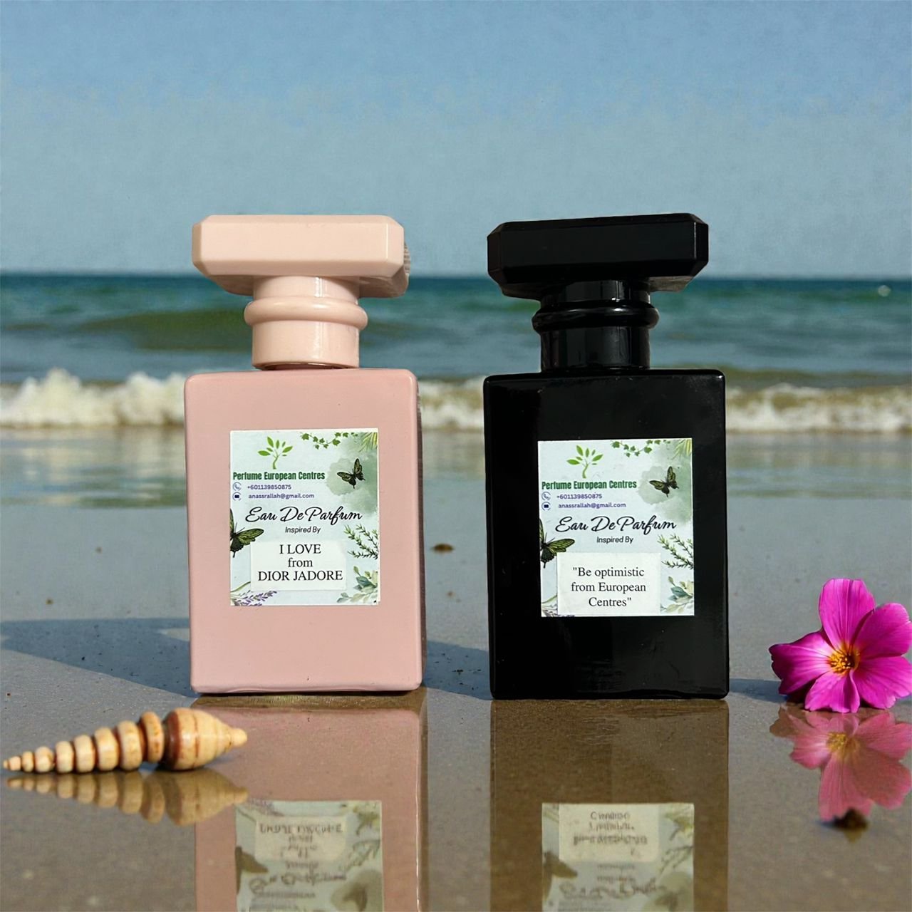 pink and black perfume